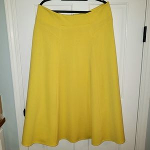 ASOS A-line Yellow Women's Maxi Skirt Size 12